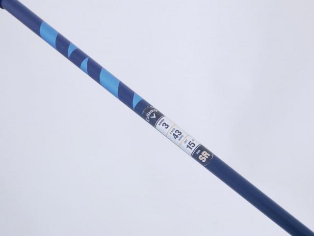 Fairway Wood : callaway : หัวไม้ 3 Callaway Paradym (รุ่นปี 2023 Japan Spec.) Loft 15 (ปรับได้) ก้าน Fujikura Ventus TR 5 Flex SR