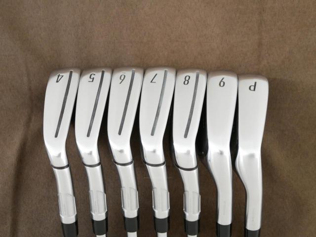 Iron set : Taylormade : ชุดเหล็ก Taylormade Qi (ออกปี 2024 Japan Spec.) มีเหล็ก 4-Pw (7 ชิ้น) ก้านเหล็ก NS Pro 910GH Flex S