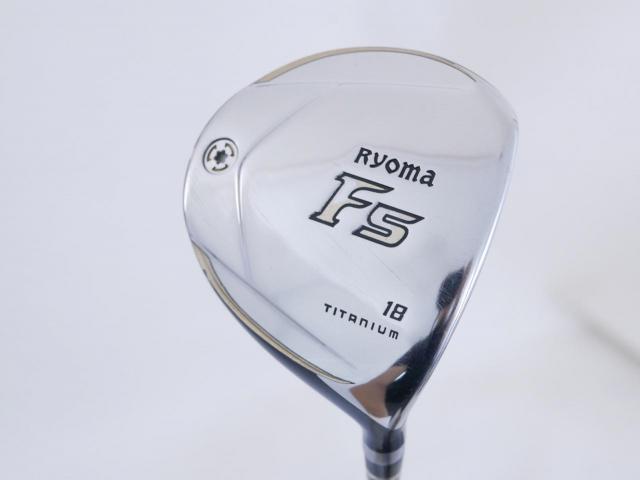 Fairway Wood : Other Brand : หัวไม้ 5 Ryoma F Titanium (รุ่นปี 2019 ไกลมากๆ) Loft 18 ก้าน Tour AD RF2 Flex R2