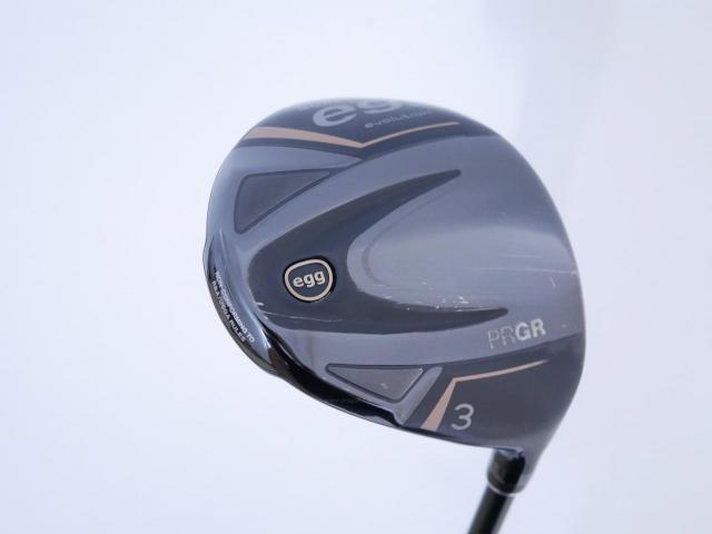 Fairway Wood : PRGR : หัวไม้ 3 PRGR Super EGG Evolution (ออกปี 2024 หน้าเด้งเกินกฏ ตีไกลมาก) Loft 16 Flex R (M-37)