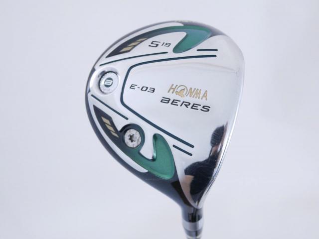 Fairway Wood : Honma : หัวไม้ 5 Honma Beres E-03 (เหมาะกับซีเนียร์) Loft 19 ก้าน ARMRQ 8 (45) Flex R (2 ดาว)