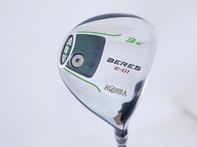 Fairway Wood : Honma : หัวไม้ 3 Honma Beres E-01 (เหมาะกับซีเนียร์) Loft 16 ก้าน ARMRQ 6 (45) FLex R (2 ดาว)