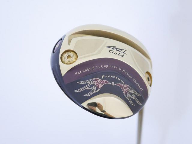 Fairway Wood : Tsuruya : หัวไม้ 3 Tsuruya AXEL Gold Premium II (รุ่นท๊อปสุด หายากมาก) Loft 15 Flex R