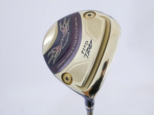 Fairway Wood : Tsuruya : หัวไม้ 3 Tsuruya AXEL Gold Premium II (รุ่นท๊อปสุด หายากมาก) Loft 15 Flex R