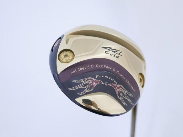 Fairway Wood : Tsuruya : หัวไม้ 5 Tsuruya AXEL Gold Premium II (รุ่นท๊อปสุด หายากมาก) Loft 18 Flex R