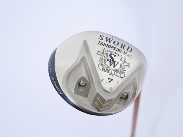Fairway Wood : Katana : หัวไม้ 7 Katana Sniper F Loft 28 ก้าน Sword Tour AD Flex R
