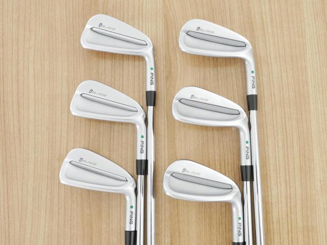 Iron set : Ping : ชุดเหล็ก Ping iBlade (ปี 2018) มีเหล็ก 5-Pw (6 ชิ้น) ก้านเหล็ก NS Pro Modus 120 Flex S