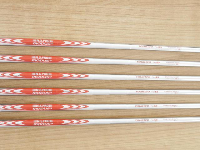 Iron set : Ping : ชุดเหล็ก Ping iBlade (ปี 2018) มีเหล็ก 5-Pw (6 ชิ้น) ก้านเหล็ก NS Pro Modus 120 Flex S