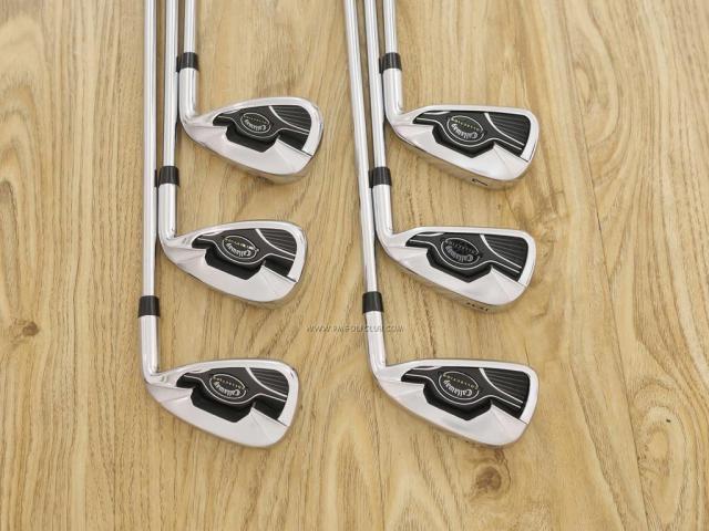 Iron set : Callaway : ชุดเหล็ก Callaway Collection (ตีง่าย ไกล Japan Spec) มีเหล็ก 5-Pw (6 ชิ้น) ก้านเหล็ก GS90 CPT R300