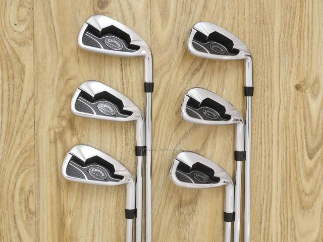 Iron set : Callaway : ชุดเหล็ก Callaway Collection (ตีง่าย ไกล Japan Spec) มีเหล็ก 5-Pw (6 ชิ้น) ก้านเหล็ก GS90 CPT R300