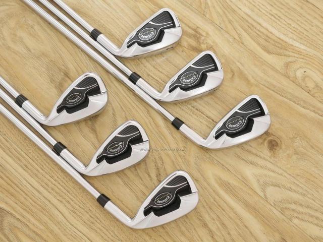 Iron set : Callaway : ชุดเหล็ก Callaway Collection (ตีง่าย ไกล Japan Spec) มีเหล็ก 5-Pw (6 ชิ้น) ก้านเหล็ก GS90 CPT R300