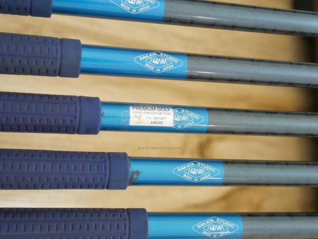 Iron set : Honma : ชุดเหล็ก Honma Beres MG601 (เหมาะกับซีเนียร์) มีเหล็ก 5-10 (6 ชิ้น) ก้าน ARMRQ B45 FLex R (2 ดาว)