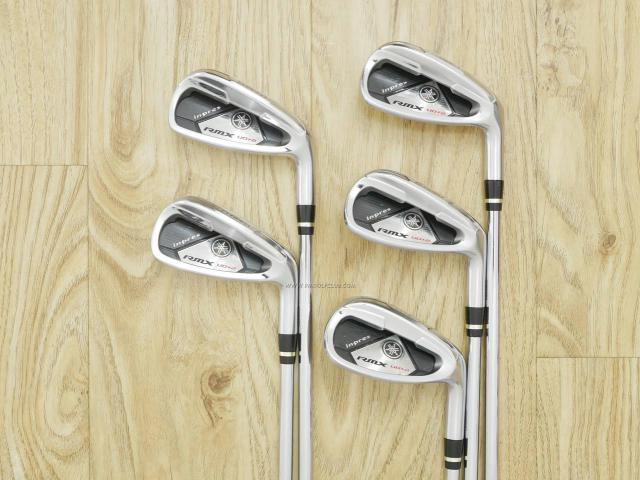 Iron set : Yamaha : ชุดเหล็ก Yamaha Inpres RMX UD+2 (ปี 2016 ตีไกลที่สุด ไกลกว่าเหล็กทั่วไป 2 เบอร์) มีเหล็ก 7-Pw,Aw (5 ชิ้น)  ก้านเหล็ก NS Pro ZELOS 7 Flex R