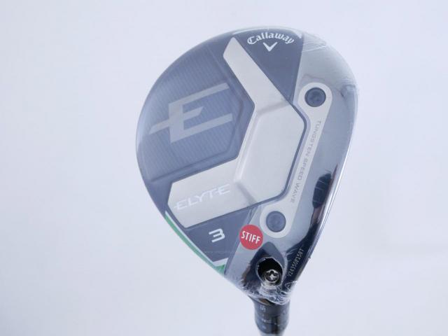 Fairway Wood : callaway : **ของใหม่ ยังไม่แกะพลาสติก** หัวไม้ 3 Callaway ELYTE (รุ่นล่าสุด ปี 2025) Loft 15 ก้าน Mitsubishi TENSEI 60 Flex S