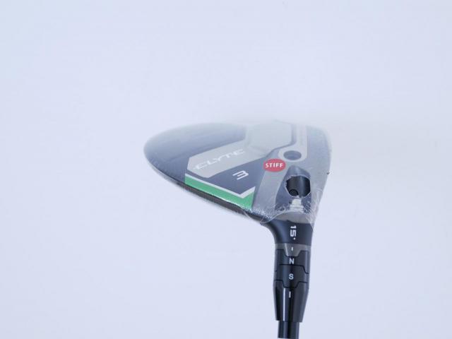 Fairway Wood : callaway : **ของใหม่ ยังไม่แกะพลาสติก** หัวไม้ 3 Callaway ELYTE (รุ่นล่าสุด ปี 2025) Loft 15 ก้าน Mitsubishi TENSEI 60 Flex S