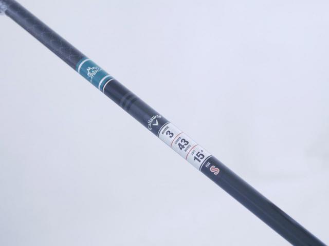 Fairway Wood : callaway : **ของใหม่ ยังไม่แกะพลาสติก** หัวไม้ 3 Callaway ELYTE (รุ่นล่าสุด ปี 2025) Loft 15 ก้าน Mitsubishi TENSEI 60 Flex S