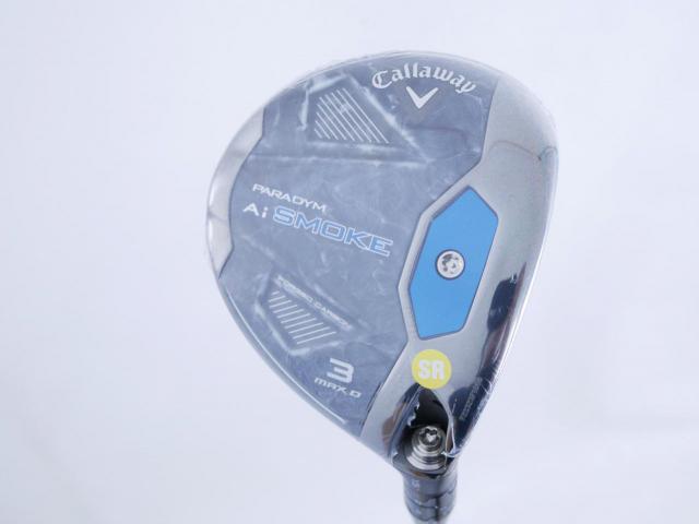 Fairway Wood : callaway : **ของใหม่ ยังไม่แกะพลาสติก** หัวไม้ 3 Callaway Paradym AI Smoke MAX D (รุ่นปี 2024 Japan Spec.) Loft 15 ก้าน Mitsubishi TENSEI 50 Flex SR