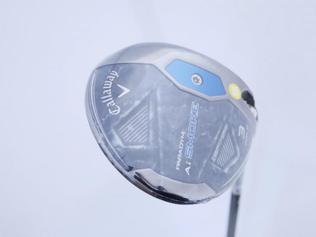 Fairway Wood : callaway : **ของใหม่ ยังไม่แกะพลาสติก** หัวไม้ 3 Callaway Paradym AI Smoke MAX D (รุ่นปี 2024 Japan Spec.) Loft 15 ก้าน Mitsubishi TENSEI 50 Flex SR