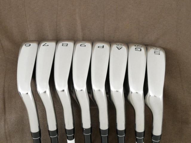Iron set : Callaway : ชุดเหล็ก Callaway Paradym Ai Smoke Max Fast (ออกปี 2024 ตีง่ายมาก ไกล Japan Spec.) มีเหล็ก 6-Pw,Aw,Gw,Sw (8 ชิ้น) ก้านกราไฟต์ Fujikura TENSEI 40 Flex R