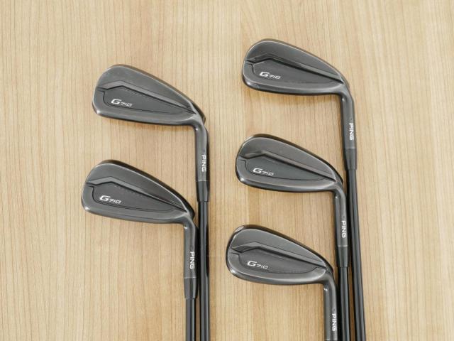 Iron set : Ping : ชุดเหล็ก Ping G710 (ปี 2021 Japan Spec. ใบใหญ่ ง่ายที่สุด ไกลที่สุดของ Ping) มีเหล็ก 6-Pw (5 ชิ้น) ก้านกราไฟต์ Ping ALTA Distanza 40 Flex R