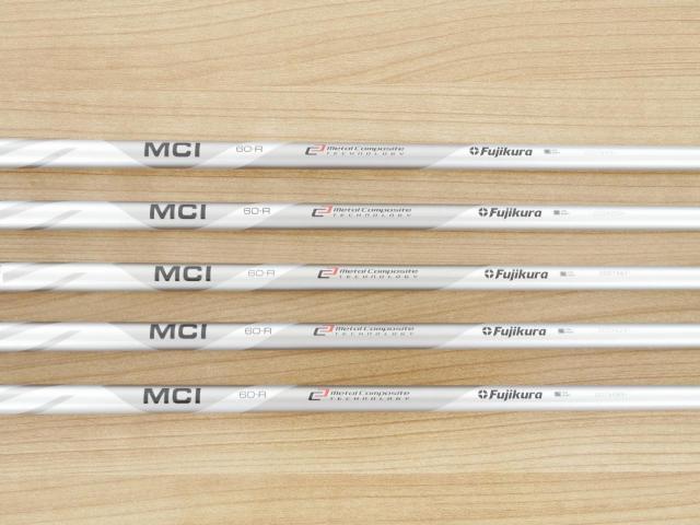 Iron set : Mizuno : ชุดเหล็ก Mizuno JPX 921 Forged (ปี 2022 ตัวท๊อป นุ่ม แน่น) มีเหล็ก 6-Pw (5 ชิ้น) ก้านกราไฟต์ Fujikura MCI 60 Flex R
