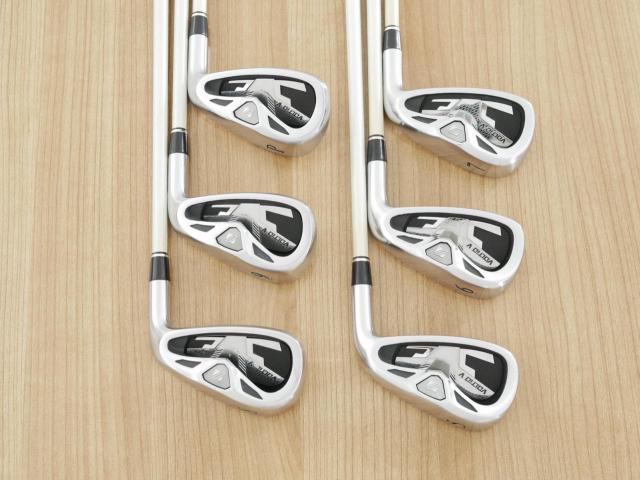 Iron set : Katana : ชุดเหล็ก Katana Voltio II Hi V (หน้าเด้ง ใบใหญ่ ตีง่าย ไกล สวย) มีเหล็ก 5-Pw ก้าน Tour AD VT-5 Flex R