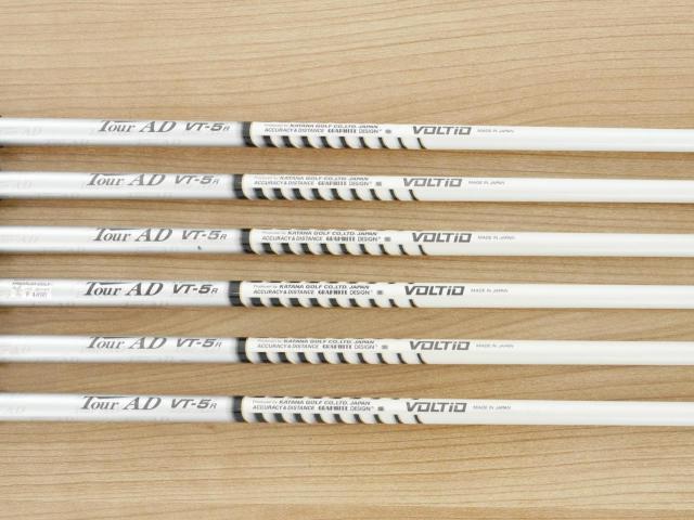 Iron set : Katana : ชุดเหล็ก Katana Voltio II Hi V (หน้าเด้ง ใบใหญ่ ตีง่าย ไกล สวย) มีเหล็ก 5-Pw ก้าน Tour AD VT-5 Flex R