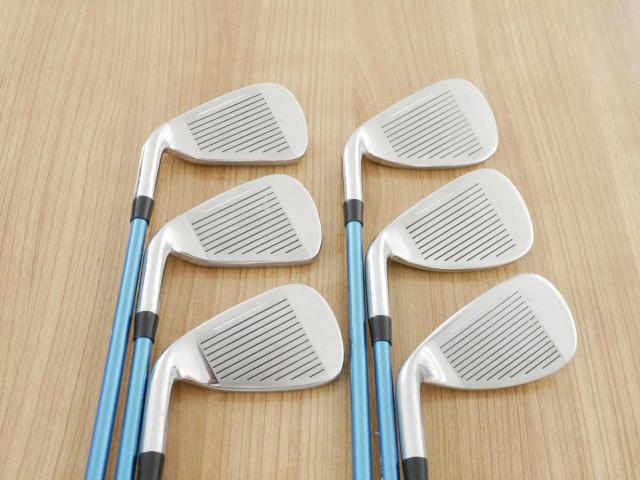 Iron set : Katana : ชุดเหล็ก Katana Sword GS-7 (หน้าเด้ง) มีเหล็ก 6-Pw,Sw (6 ชิ้น) ก้านกราไฟต์ Fujikura Speeder Five Flex R