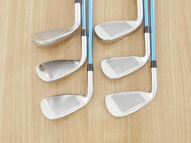 Iron set : Katana : ชุดเหล็ก Katana Sword GS-7 (หน้าเด้ง) มีเหล็ก 6-Pw,Sw (6 ชิ้น) ก้านกราไฟต์ Fujikura Speeder Five Flex R