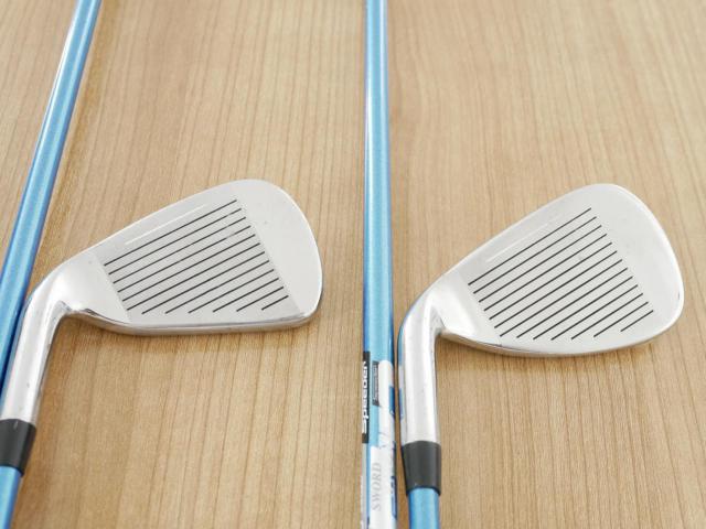 Iron set : Katana : ชุดเหล็ก Katana Sword GS-7 (หน้าเด้ง) มีเหล็ก 6-Pw,Sw (6 ชิ้น) ก้านกราไฟต์ Fujikura Speeder Five Flex R
