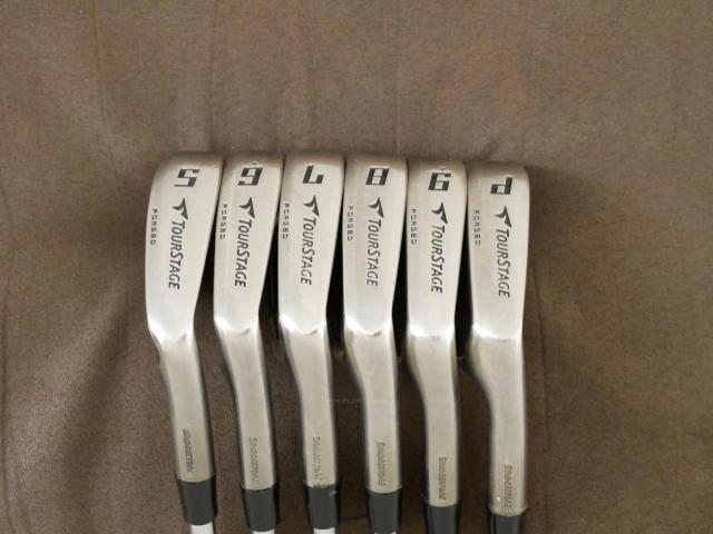Iron set : Tourstage : ชุดเหล็ก Tourstage X-Blade Limited Forged มีเหล็ก 5-Pw (6 ชิ้น) ก้านเหล็ก NS Pro Modus 120 Flex S