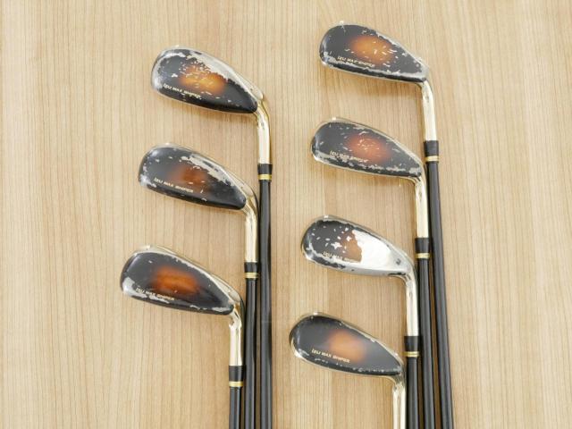 Iron set : Katana : ชุดเหล็กกระเทย Katana Izu Max Sniper มีเหล็ก 7-Pw,Aw,As,Sw (7 ชิ้น เบอร์ 7 ตีระยะเท่าเหล็ก 6 ปกติ) ก้านกราไฟต์ Flex R