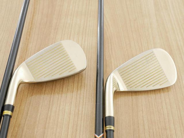 Iron set : Katana : ชุดเหล็กกระเทย Katana Izu Max Sniper มีเหล็ก 7-Pw,Aw,As,Sw (7 ชิ้น เบอร์ 7 ตีระยะเท่าเหล็ก 6 ปกติ) ก้านกราไฟต์ Flex R