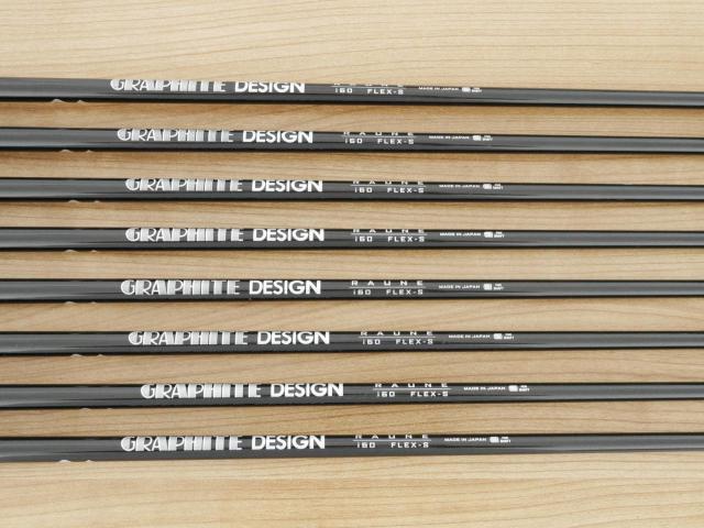 Iron set : Taylormade : ชุดเหล็ก Taylormade Stealth GLOIRE (ออกปี 2022 ท๊อปสุด Japan Spec ตีไกลมากๆ) มีเหล็ก 5-Pw,Aw,Sw (8 ชิ้น) ก้านกราไฟต์ Graphite Design RAUNE i60 Flex S