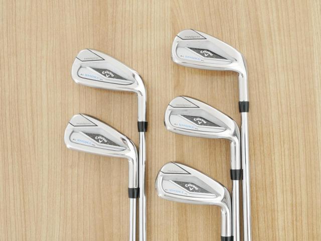 Iron set : Callaway : ชุดเหล็ก Callaway Paradym Ai Smoke HL (ออกปี 2024 ตีง่ายมาก ไกล Japan Spec.) มีเหล็ก 6-Pw (5 ชิ้น) ก้านเหล็ก NS Pro 950 NEO Flex S