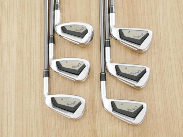 Iron set : Callaway : ชุดเหล็ก Callaway Legacy V (Forged) มีเหล็ก 5-Pw (6 ชิ้น) ก้านกราไฟต์ Flex SR
