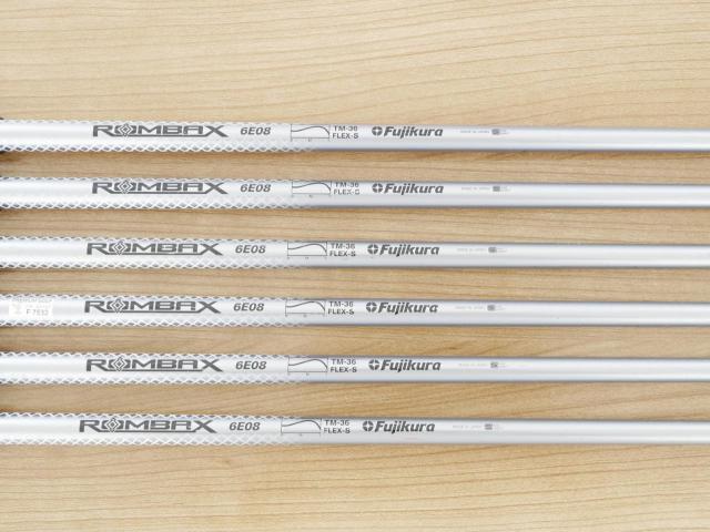 Iron set : XXIO : ชุดเหล็ก XXIO Forged 2 มีเหล็ก 5-Pw (6 ชิ้น) ก้านกราไฟต์ Fujikura ROMBAX 6E08 Flex S