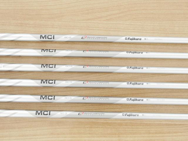 Iron set : Mizuno : ชุดเหล็ก Mizuno JPX 923 Forged (ออกปี 2023 ตัวท๊อป นุ่ม แน่น) มีเหล็ก 6-Pw,Gw (6 ชิ้น) ก้านกราไฟต์ Fujikura MCI 80 Flex S