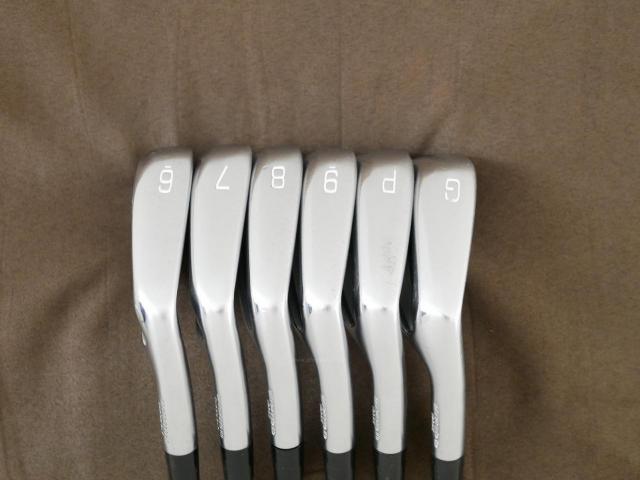 Iron set : Mizuno : ชุดเหล็ก Mizuno JPX 923 Forged (ออกปี 2023 ตัวท๊อป นุ่ม แน่น) มีเหล็ก 6-Pw,Gw (6 ชิ้น) ก้านกราไฟต์ Fujikura MCI 80 Flex S