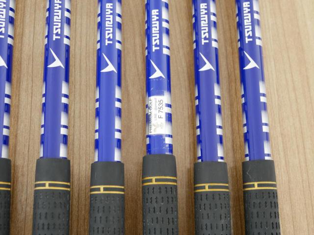 Iron set : Tsuruya : ชุดเหล็กกระเทย Tsuruya SS-I (ตีง่ายมาก) มีเหล็ก 5-Pw (6 ชิ้น) ก้านกราไฟต์ Flex R
