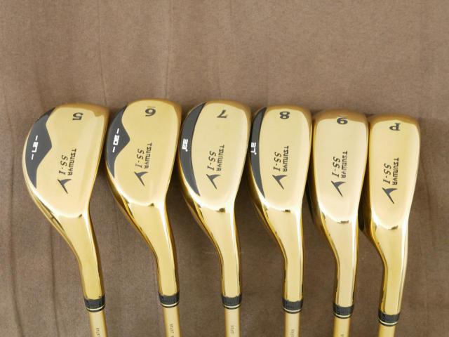 Iron set : Tsuruya : ชุดเหล็กกระเทย Tsuruya SS-I (ตีง่ายมาก) มีเหล็ก 5-Pw (6 ชิ้น) ก้านกราไฟต์ Flex R