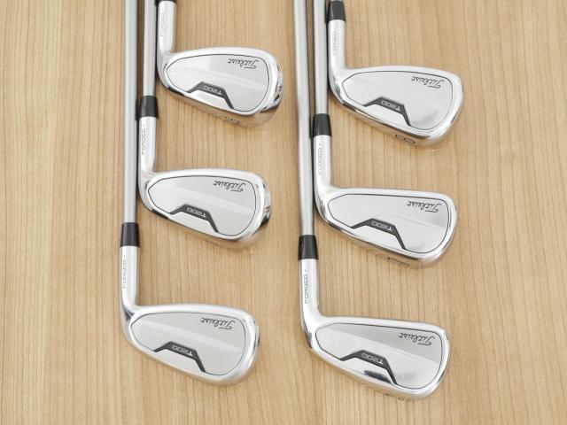 Iron set : Titleist : ชุดเหล็ก Titleist T200 Forged (รุ่นปี 2022 Japan Spec) มีเหล็ก 6-Pw,48 (6 ชิ้น) ก้านกราไฟต์ Titleist 3D055 60 Flex SR