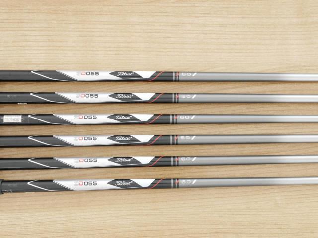 Iron set : Titleist : ชุดเหล็ก Titleist T200 Forged (รุ่นปี 2022 Japan Spec) มีเหล็ก 6-Pw,48 (6 ชิ้น) ก้านกราไฟต์ Titleist 3D055 60 Flex SR