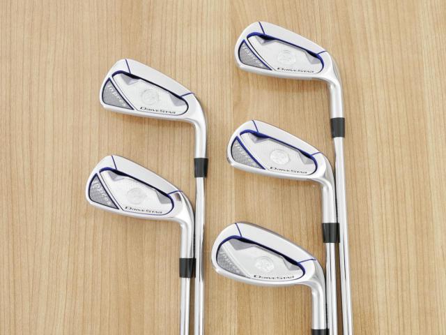 Iron set : Yamaha : ชุดเหล็ก Yamaha Inpres DriveStar (ออกปี 2023 ตีไกลที่สุด ไกลกว่าเหล็กทั่วไป 2 เบอร์ หน้าเด้งมากๆ) มีเหล็ก 7-Pw,Aw (5 ชิ้น) ก้านเหล็ก NS Pro 850 Neo Flex S