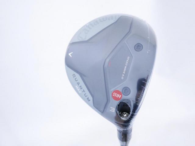 Fairway Wood : callaway : **ของใหม่ ยังไม่แกะพลาสติก** หัวไม้ 3 Callaway Quantum Max (รุ่นล่าสุด ออกปี 2026) Loft 15 ก้าน Mitsubishi TENSEI 60 Flex S