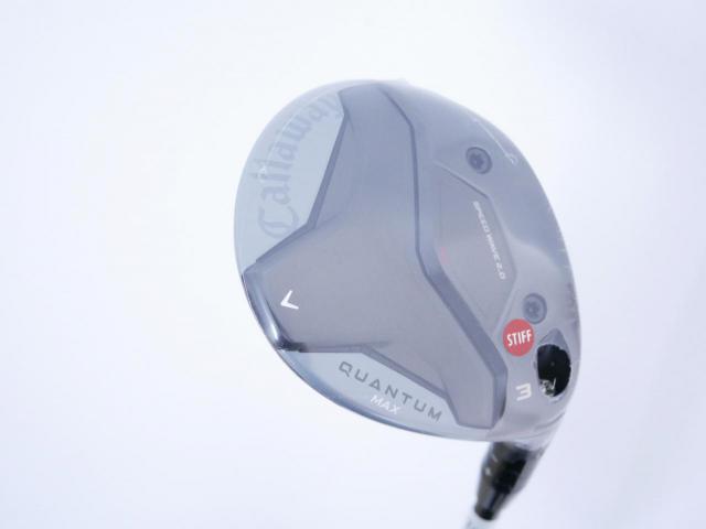 Fairway Wood : callaway : **ของใหม่ ยังไม่แกะพลาสติก** หัวไม้ 3 Callaway Quantum Max (รุ่นล่าสุด ออกปี 2026) Loft 15 ก้าน Mitsubishi TENSEI 60 Flex S