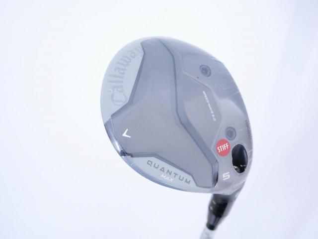 Fairway Wood : callaway : **ของใหม่ ยังไม่แกะพลาสติก** หัวไม้ 5 Callaway Quantum Max (รุ่นล่าสุด ออกปี 2026) Loft 18 ก้าน Mitsubishi TENSEI 60 Flex S
