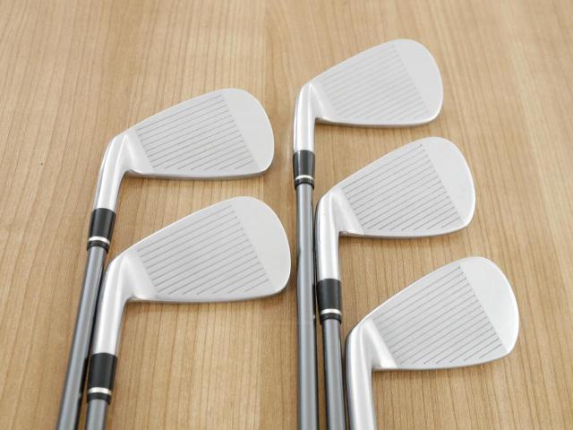Iron set : Taylormade : ชุดเหล็ก Taylormade Gloire F2 Forged (รุ่นท๊อปสุด Japan Spec. ออกปี 2017) มีเหล็ก 6-Pw (5 ชิ้น) ก้านกราไฟต์ Flex S