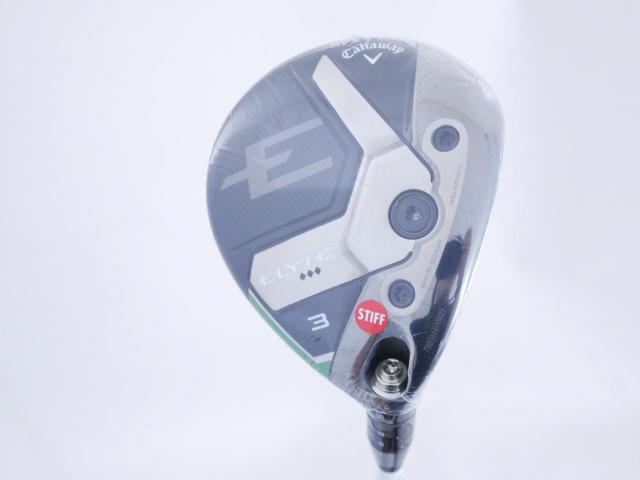 Fairway Wood : callaway : **ของใหม่ ยังไม่แกะพลาสติก** หัวไม้ 3 Callaway ELYTE Triple Diamond (ออกปี 2025) Loft 15 ก้าน Mitsubishi TENSEI 60 Flex S