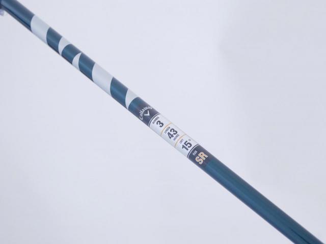 Fairway Wood : callaway : **ของใหม่ ยังไม่แกะพลาสติก** หัวไม้ 3 Callaway ELYTE (ออกปี 2025) Loft 15 ก้าน Fujikura VENTUS 5 Flex SR